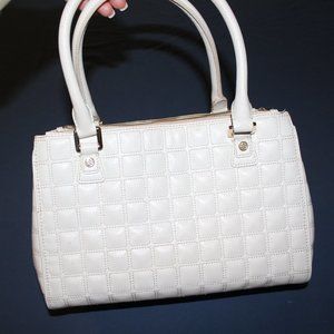 White handbag